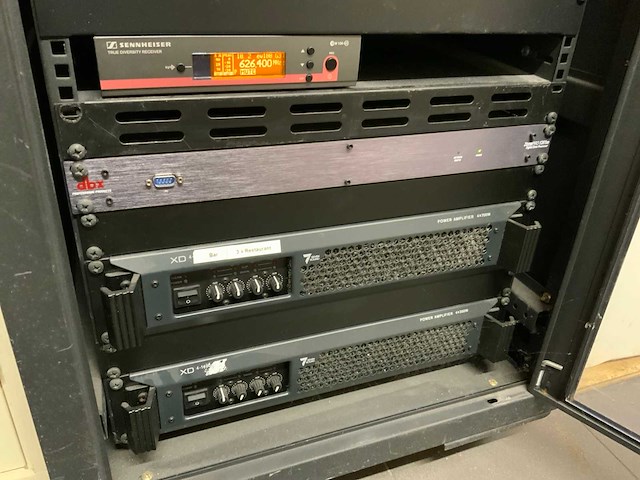 Seven sound / sennheiser / dbx ew 100 g3 audio patchkast - afbeelding 1 van  6