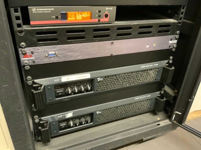 Seven sound / sennheiser / dbx ew 100 g3 audio patchkast - afbeelding 2 van  6