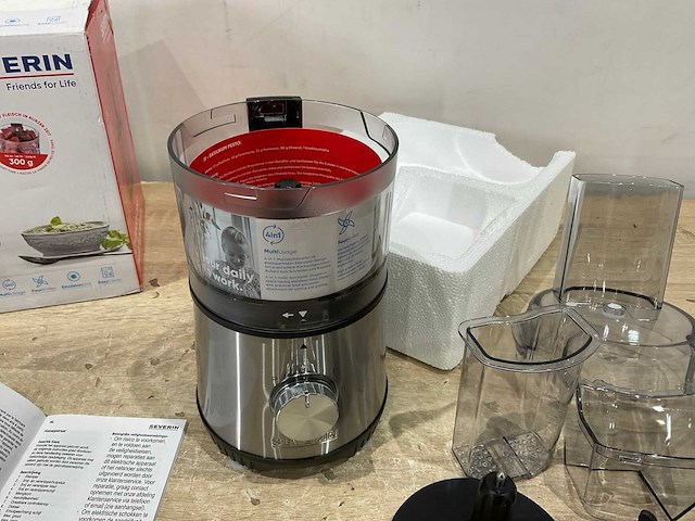 Severin - compact multi chopper - hak machine - afbeelding 4 van  6