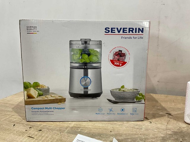 Severin - compact multi chopper - hak machine - afbeelding 6 van  6