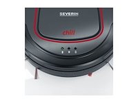 Severin 7025 chill robotstofzuiger 350 ml platina grijs/granaatrood/zwart - afbeelding 3 van  6