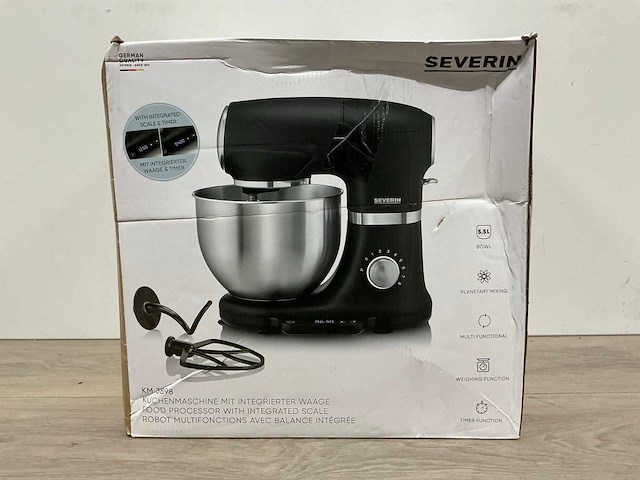 Severin km3898 keukenmachine - afbeelding 3 van  8