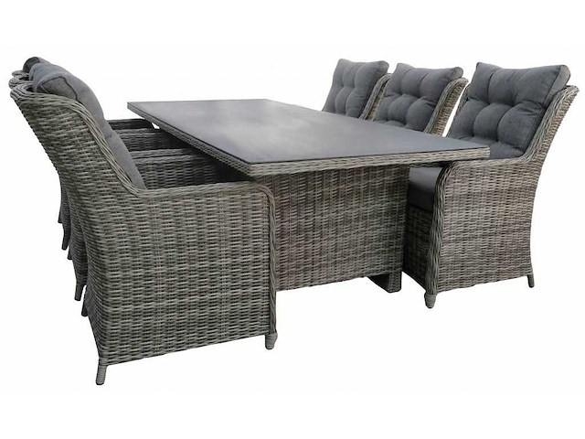 Sevila - 7 delig - loungeset - afbeelding 1 van  5