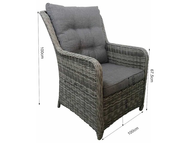 Sevila - 7 delig - loungeset - afbeelding 4 van  5