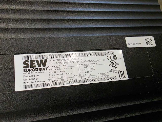 Sew - mdx61b0011 - elektrisch onderdeel (2x) - afbeelding 6 van  8