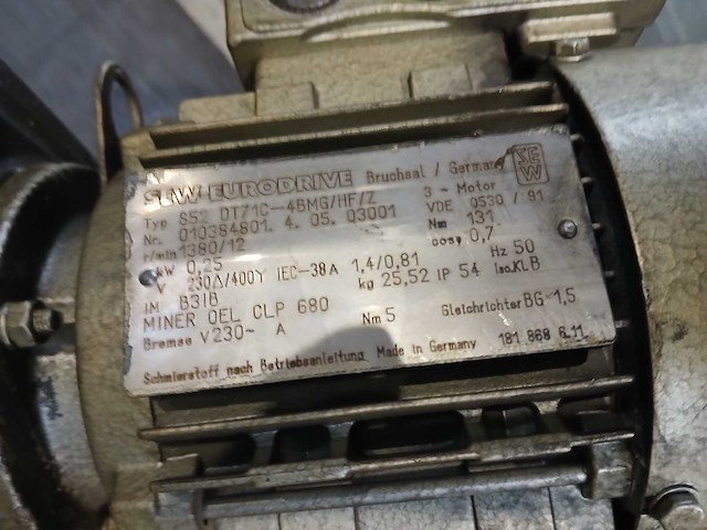 Sew - reductie motor - afbeelding 3 van  3