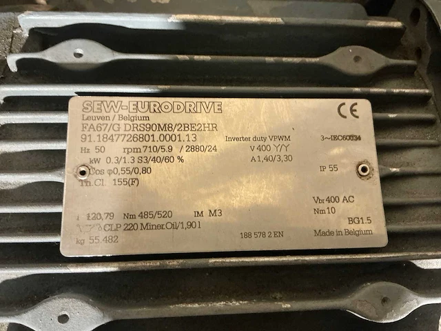 Sew elektromotor (4x) - afbeelding 2 van  11