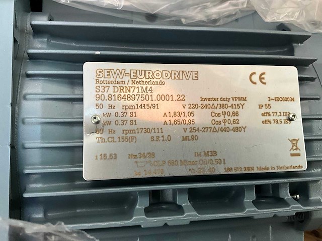 Sew elektromotor (5x) - afbeelding 3 van  11