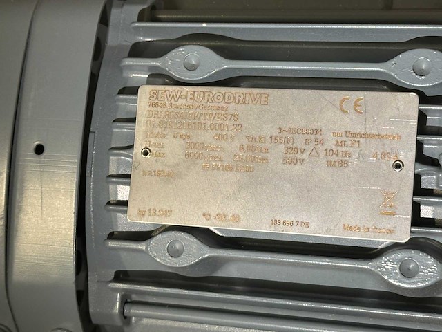 Sew-eurodrive - elektromotor (2x) - afbeelding 3 van  5