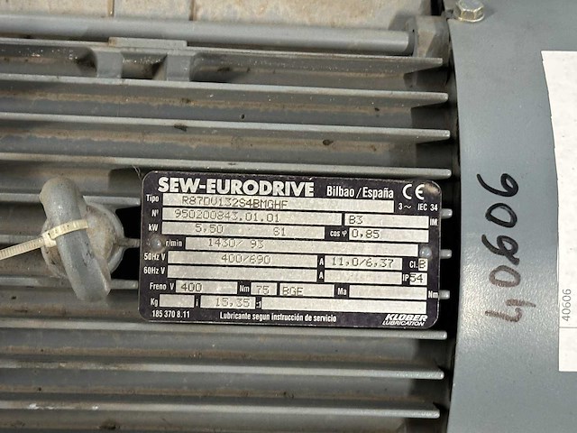 Sew-eurodrive - partij elektromotoren & tandwielkasten / reductoren - afbeelding 5 van  9