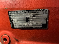 Sew eurodrive elektromotor met vertragingskast - afbeelding 6 van  7