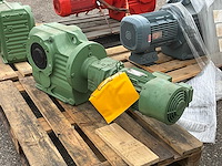 Sew eurodrive elektromotor + reductorkast - afbeelding 1 van  4