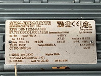 Sew eurodrive elektromotor + reductorkast - afbeelding 4 van  4