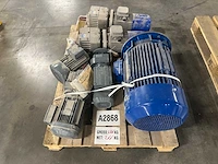 Sew eurodrive, hydro-mec - partij diverse elektromotoren - afbeelding 1 van  7