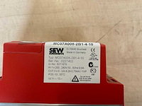 Sew eurodrive mc07a008-2b1-4-10 frequentieregelaar - afbeelding 4 van  4