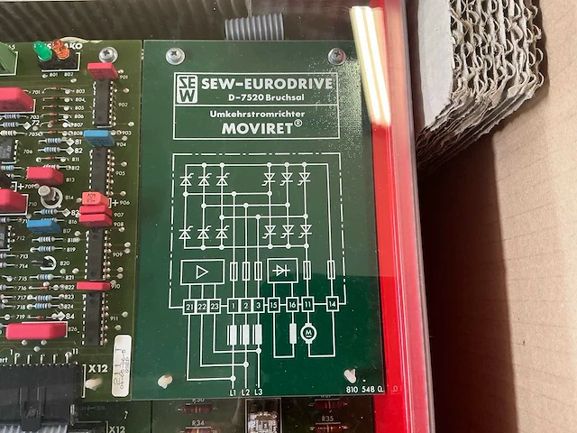 Sew-eurodrive moviret 328 dc-omkeerregelaar – 28 a – 380/415 v – werkend - afbeelding 1 van  6