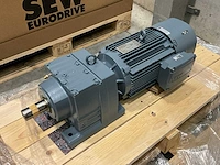 Sew-eurodrive r67 drn100l4/be5/tf/ri 3kw reductiemotor - afbeelding 2 van  5