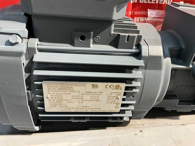 Sew-eurodrive wa30 drn80mk4 tandwielmotor - afbeelding 6 van  6