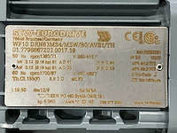 Sew-eurodrive wf10 drn63ms4/msw/b0/avs1/th elektromotor (4x) - afbeelding 4 van  5