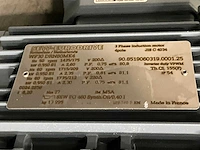 Sew-eurodrive wf30 drn80mk4 0,55kw reductiemotor - afbeelding 5 van  5