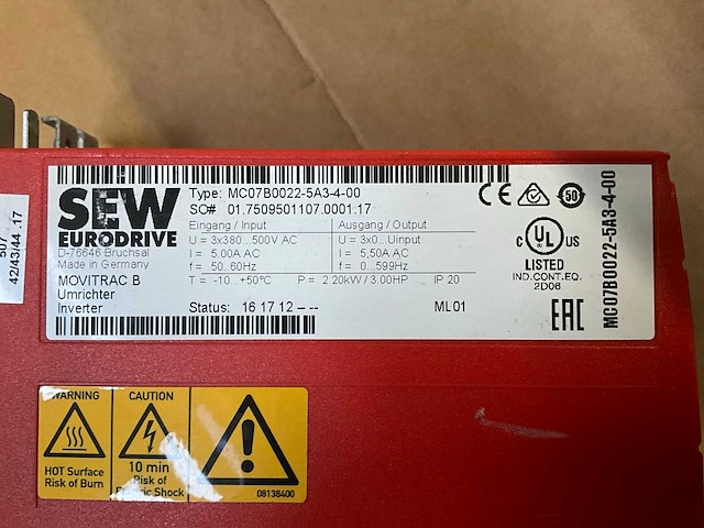 Sew frequentieregelaar (2x) - afbeelding 3 van  5