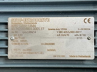 Sew kf87drn112m4 elektromotor met reductor (2x) - afbeelding 2 van  11