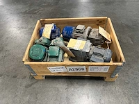 Sew-usocome, leroy-somer/nidec, jet en fimet - partij industriële elektromotoren en motoreductoren - afbeelding 1 van  8