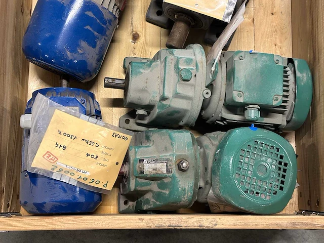 Sew-usocome, leroy-somer/nidec, jet en fimet - partij industriële elektromotoren en motoreductoren - afbeelding 3 van  8