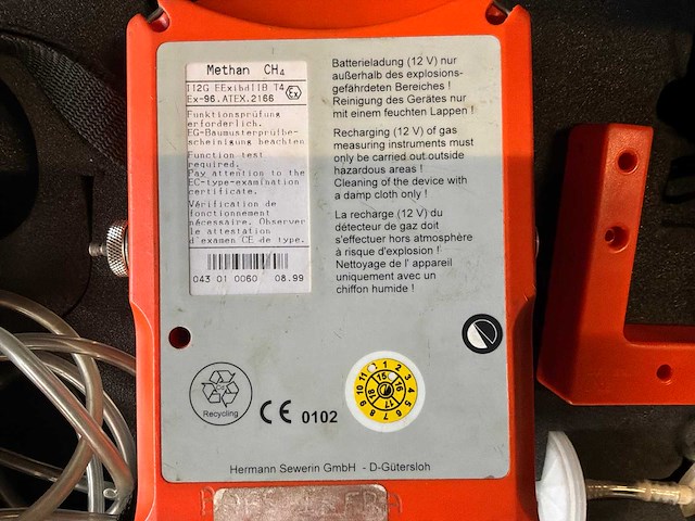 Sewerin ex-tec sr2 gasdetector - afbeelding 6 van  6