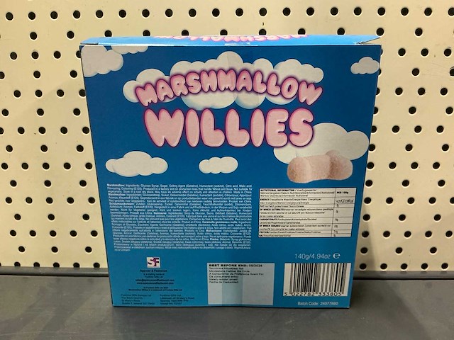Sf marshmallow willies snoepgoed (48x) - afbeelding 2 van  5