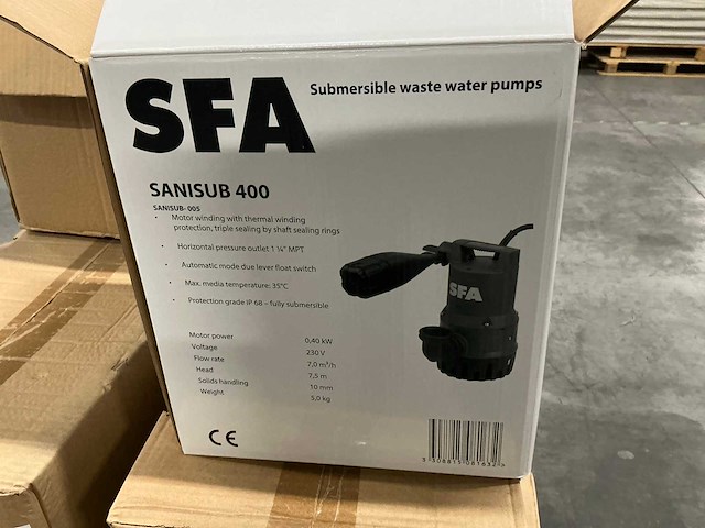 Sfa sanisub 400 dompelpomp (4x) - afbeelding 5 van  8