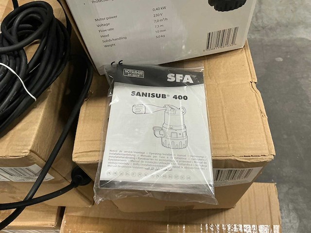 Sfa sanisub 400 dompelpomp (4x) - afbeelding 6 van  8