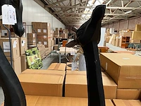 Sfd giraffe decoratie beeld set van 2, 96 en 80 cm hoog. - afbeelding 4 van  5