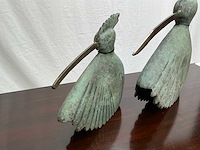 Sfd vogel decoratie beeld (2x) - afbeelding 2 van  3