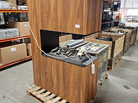 Sfeerhaard elektrisch, bruin - afbeelding 1 van  5