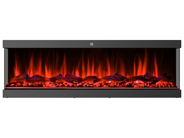 Sfeerhaard, hark, casa 107, zwart - afbeelding 1 van  5