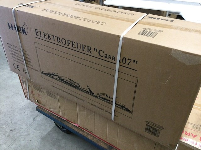 Sfeerhaard, hark, casa 107, zwart - afbeelding 2 van  5