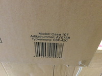 Sfeerhaard, hark, casa 107, zwart - afbeelding 5 van  5