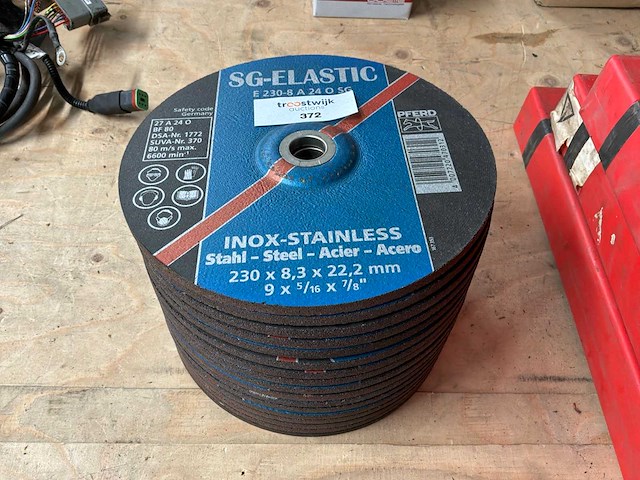 Sg-elastic slijpschijf (17x) - afbeelding 3 van  3