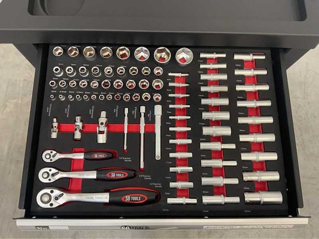 Sg gereedschapswagen 257-delig - afbeelding 6 van  7