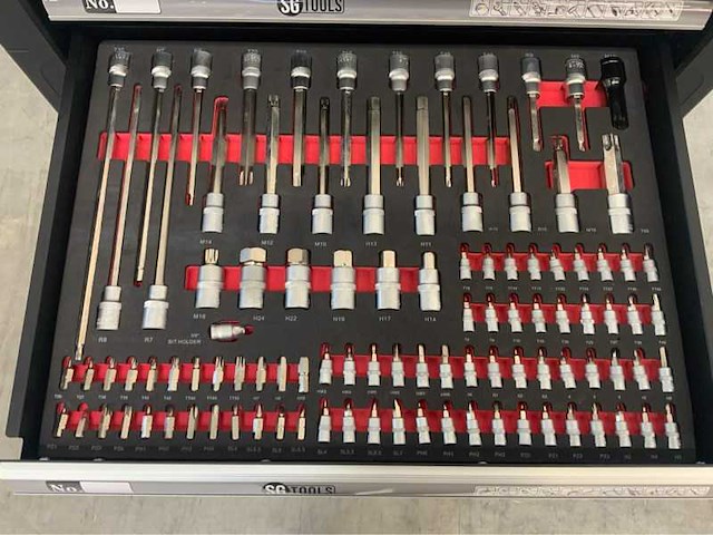 Sg gereedschapswagen 257-delig - afbeelding 10 van  11