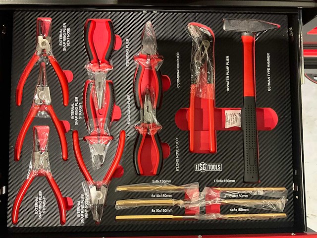 Sg tools - 2025 - redline - gereedschapswagen - afbeelding 3 van  29