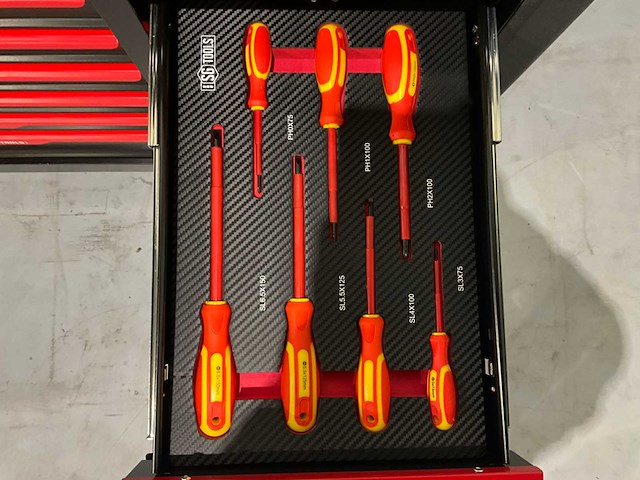 Sg tools - 2026 - redline - gereedschapswagen - afbeelding 11 van  29