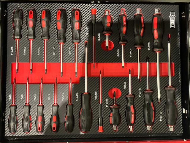 Sg tools - 2026 - redline - gereedschapswagen - afbeelding 29 van  29