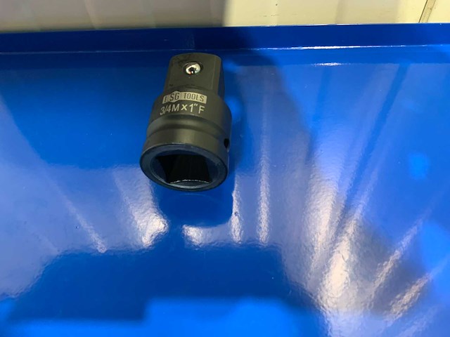 Sg tools - krachtdoppenset 17mm - 75mm - verloopstuk - afbeelding 4 van  6
