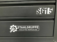 Sg tools - sg 15 pro - gereedschapswagen - afbeelding 1 van  4
