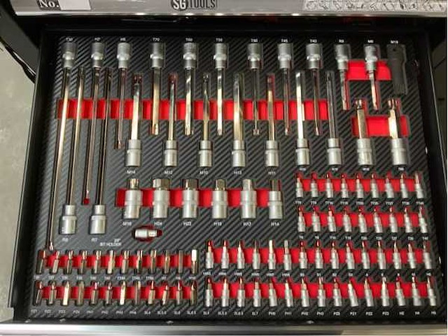 Sg tools gereedschapswagen 274-delig - afbeelding 9 van  10