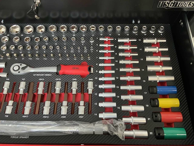 Sg tools gereedschapswagen 311-delig - afbeelding 21 van  30