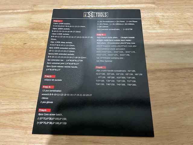 Sg tools xwt2023-sg12 gereedschapswagen - afbeelding 18 van  21