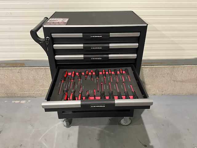 Sg werkzeuge - blackline - 2025 - 266 stuks - gereedschapswagen - afbeelding 3 van  23